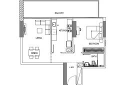 1 bedroom